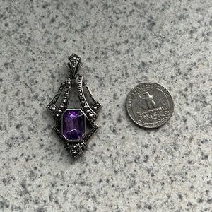 Purple pendant